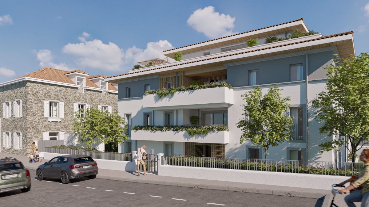 Programme neuf Villa des Arenes : Appartements neufs à Bayonne référence 7011, aperçu n°2