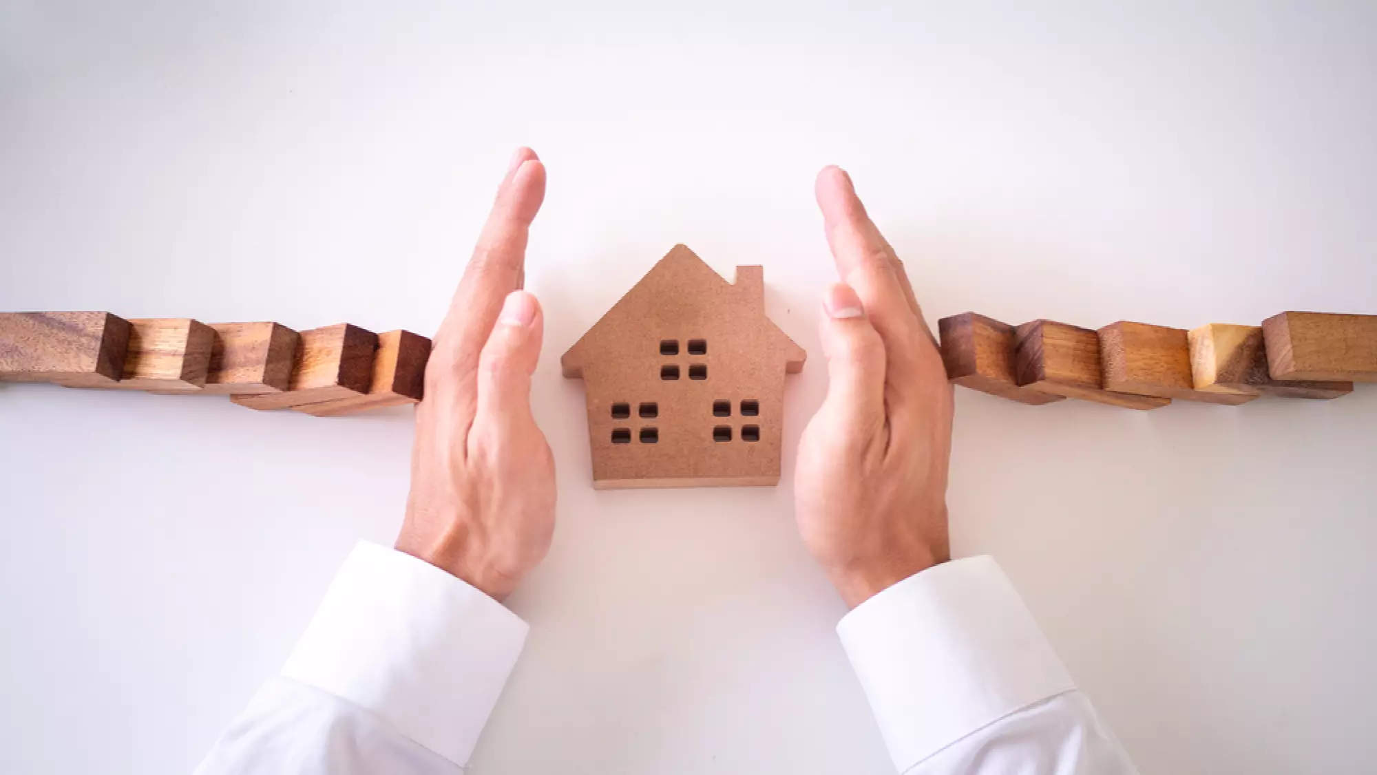 Concept protection immobilier