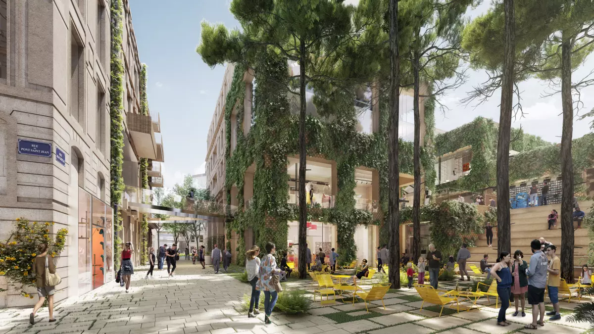 projet canopia bordeaux – visuel 3D du projet canopia