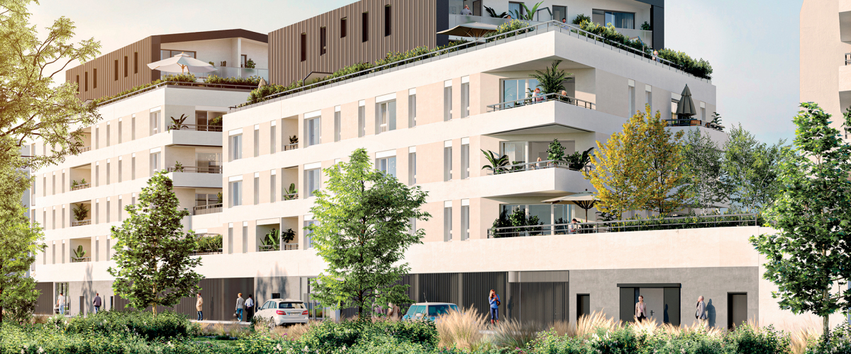 Programme neuf Cote Garonne : Appartements neufs à Lormont référence 7122, aperçu n°0
