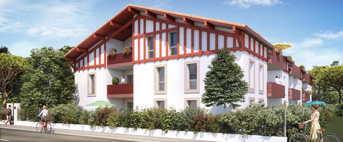 Programme neuf Villa Midway : Appartements neufs à Capbreton référence 7148, aperçu n°0