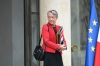 Elisabeth Borne à l’entrée de l’Elysée