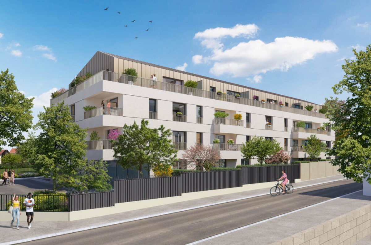 Programme neuf Le Coty : Appartements neufs à Ambarès-et-Lagrave référence 7175, aperçu n°0
