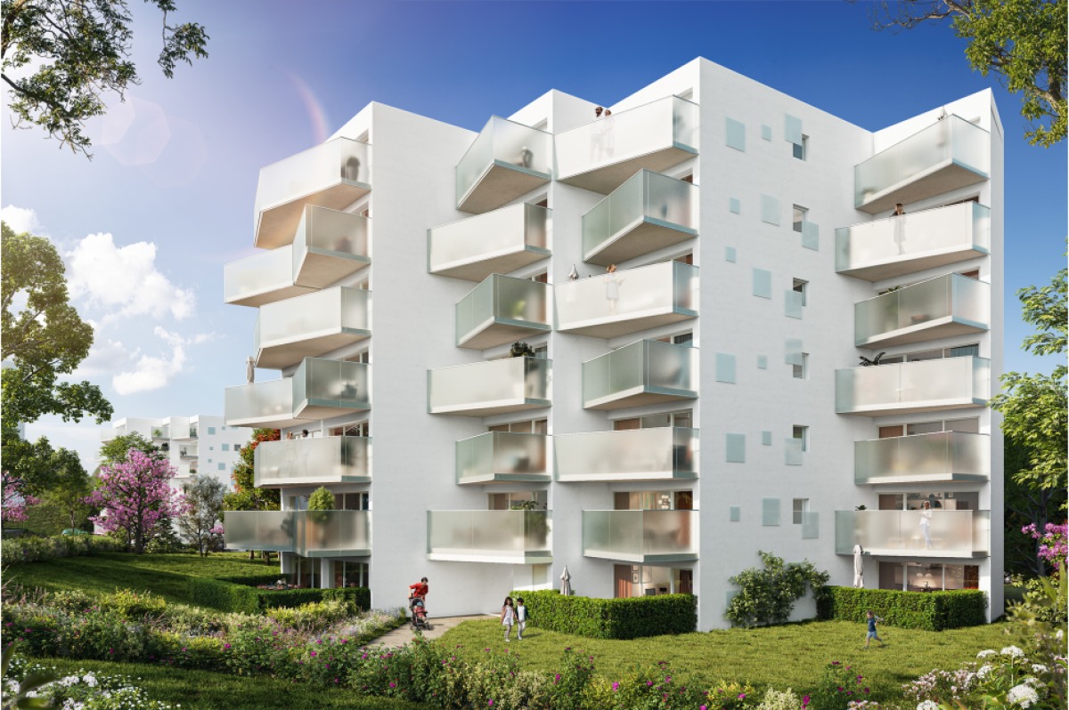 Programme neuf Ecrin des Lys : Appartements neufs à Lormont référence 7190, aperçu n°2