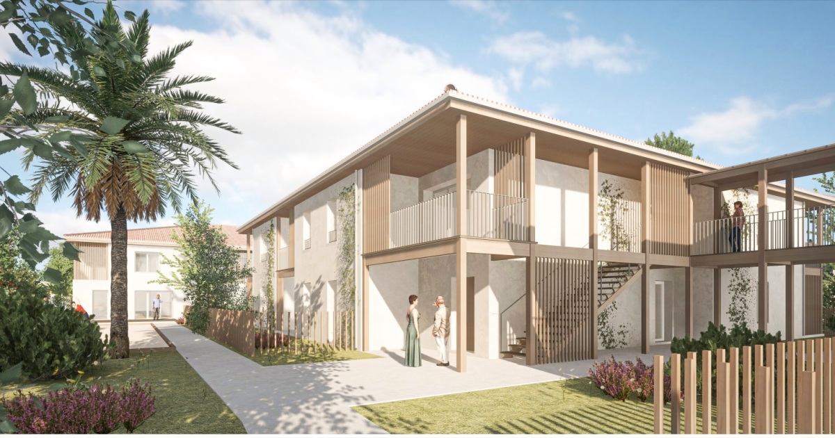 Programme neuf Domaine Bellevue : Appartements neufs à Léognan référence 7194, aperçu n°4