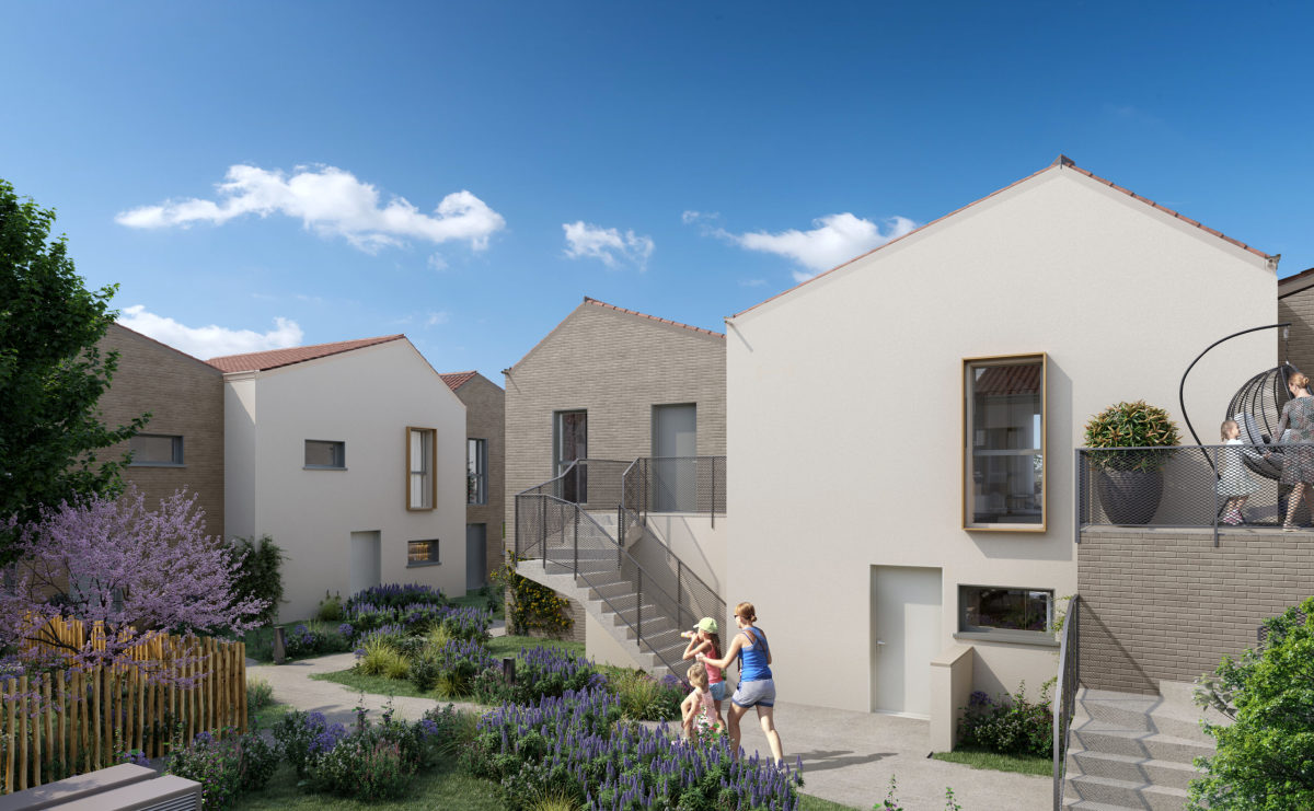 Programme neuf Quintessence : Maisons neuves et appartements neufs à Pessac référence 7187, aperçu n°2