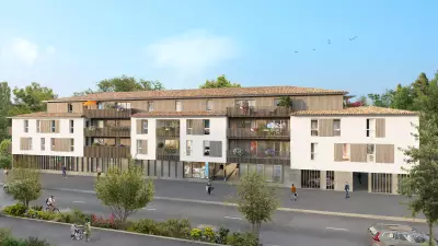 Programme neuf Le Flore : Logements neufs Saint-Vincent-de-Paul référence 7230