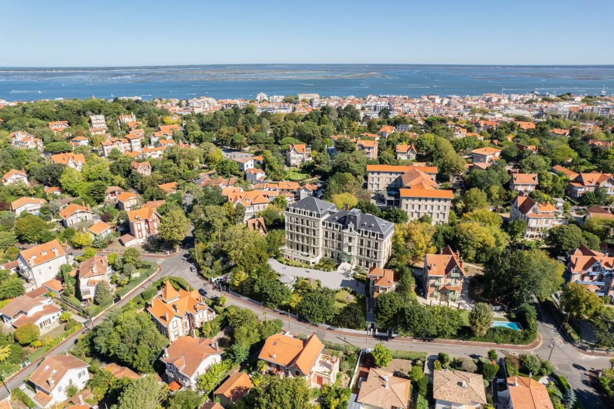 Programme neuf Belle époque : Maisons neuves et appartements neufs à Arcachon référence 7278, aperçu n°2