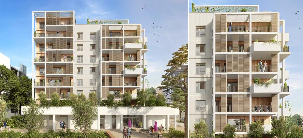 Programme neuf Lofts du Lac : Appartements neufs à Lac référence 7276, aperçu n°2