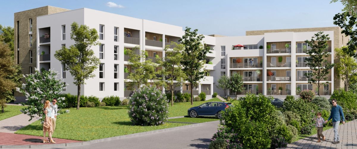 Programme neuf Jardins d'Aquitaine : Appartements neufs à Bruges référence 7284, aperçu n°0