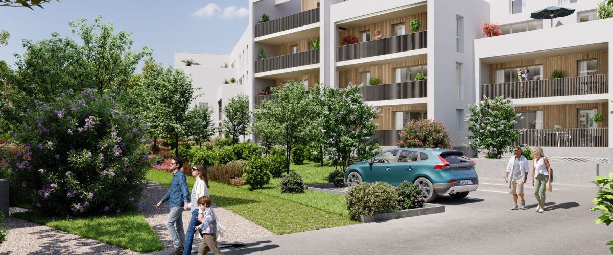 Programme neuf Jardins d'Aquitaine : Appartements neufs à Bruges référence 7284, aperçu n°3