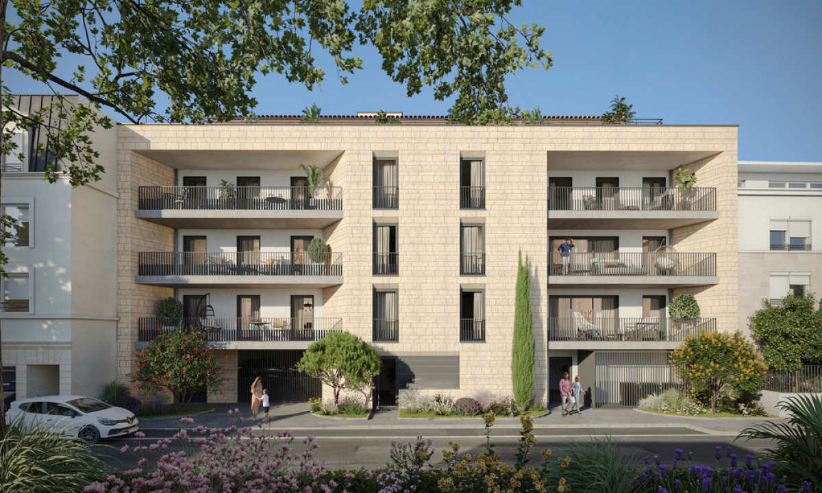 Programme neuf Millesime XV : Appartements neufs à Pessac référence 7293, aperçu n°0