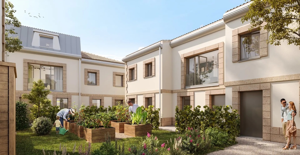 Programme neuf Les Villas Malbec : Maisons neuves et appartements neufs à Nansouty référence 7321, aperçu n°0