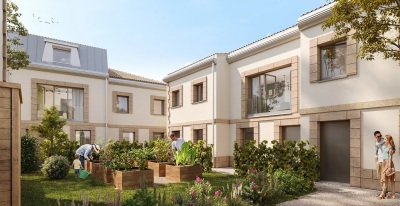 Programme neuf Les Villas Malbec : Appartements neufs et maisons neuves Bordeaux : Nansouty référence 7321