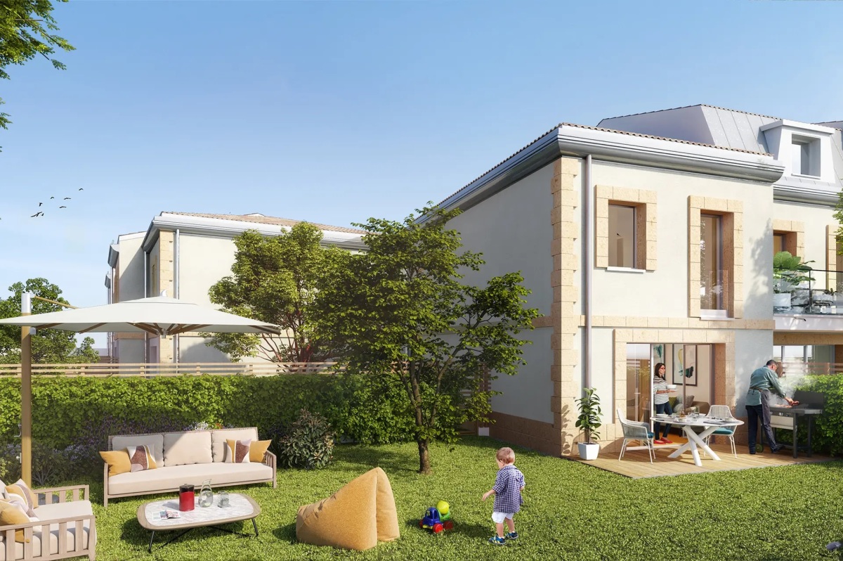 Programme neuf Les Villas Malbec : Maisons neuves et appartements neufs à Nansouty référence 7321, aperçu n°2