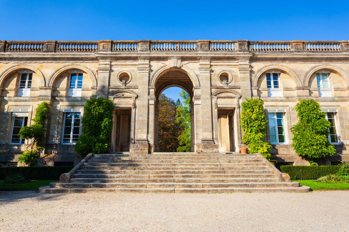 entrée du parc bordelais