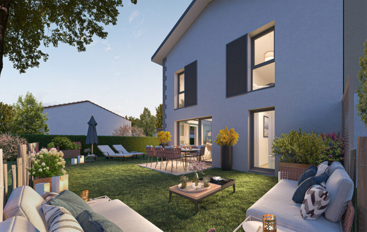 Programme neuf Domaine du ruisseau : Maisons neuves et appartements neufs à Audenge référence 7347, aperçu n°3