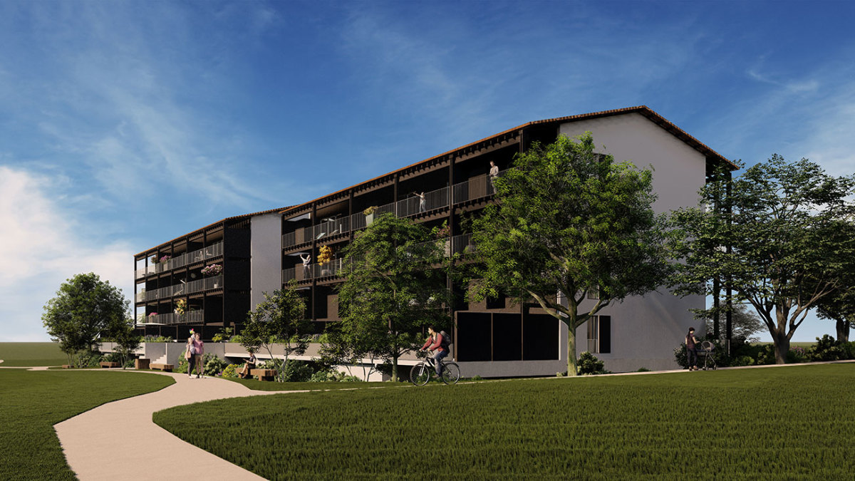 Programme neuf Cantegrit : Appartements neufs à Ondres référence 7403, aperçu n°0