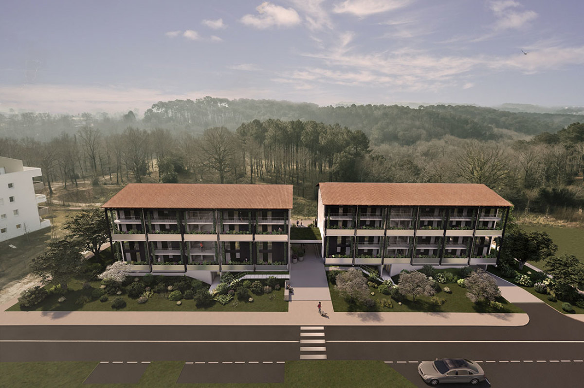 Programme neuf Cantegrit : Appartements neufs à Ondres référence 7403, aperçu n°2