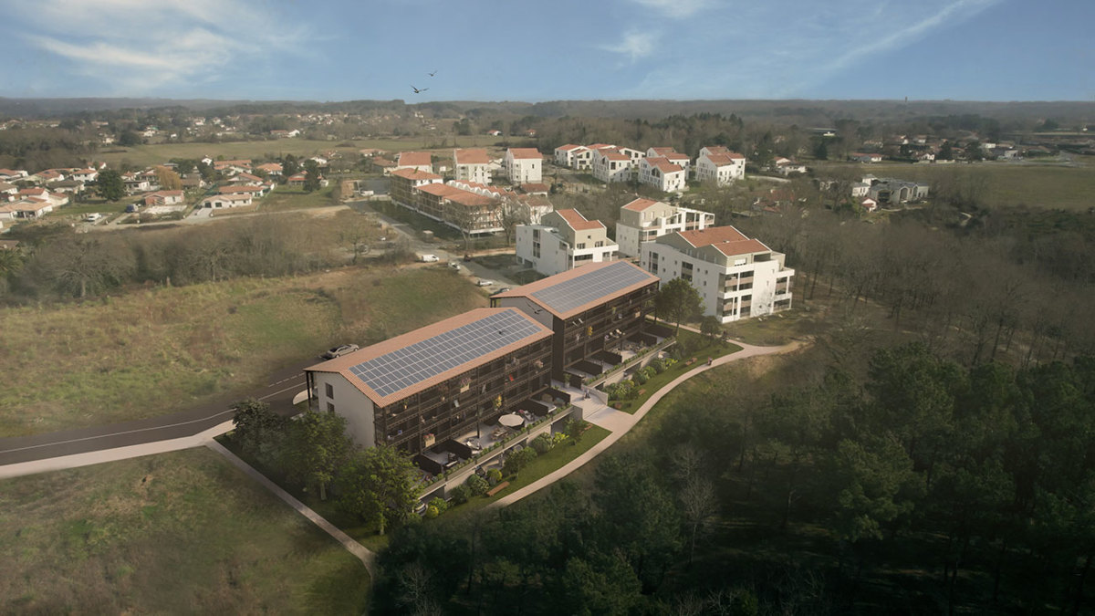 Programme neuf Cantegrit : Appartements neufs à Ondres référence 7403, aperçu n°4