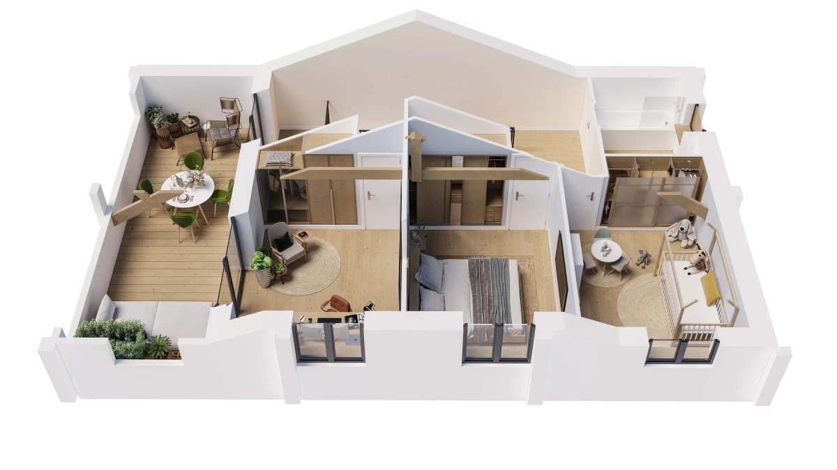 Programme neuf Eldorado : Maisons neuves à Gujan-Mestras référence 7444, aperçu n°4