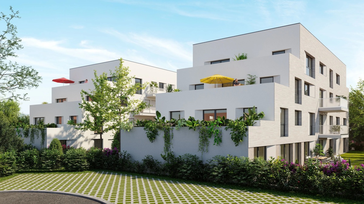 Programme neuf Domaine Tassigny : Appartements neufs à Caudéran référence 7505, aperçu n°0