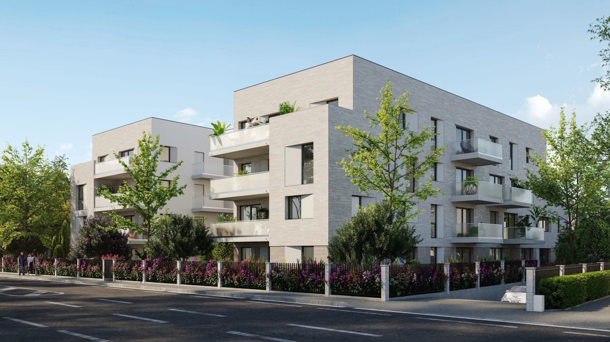 Programme neuf Domaine Tassigny : Appartements neufs à Caudéran référence 7505, aperçu n°2