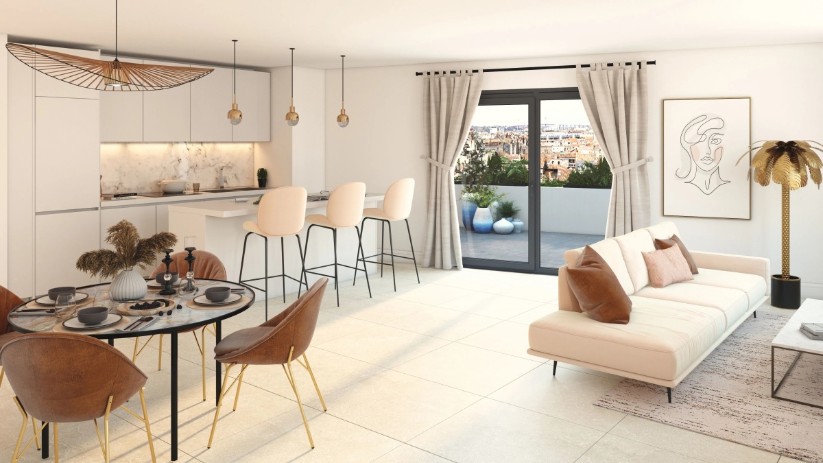 Programme neuf Domaine Tassigny : Appartements neufs à Caudéran référence 7505, aperçu n°1