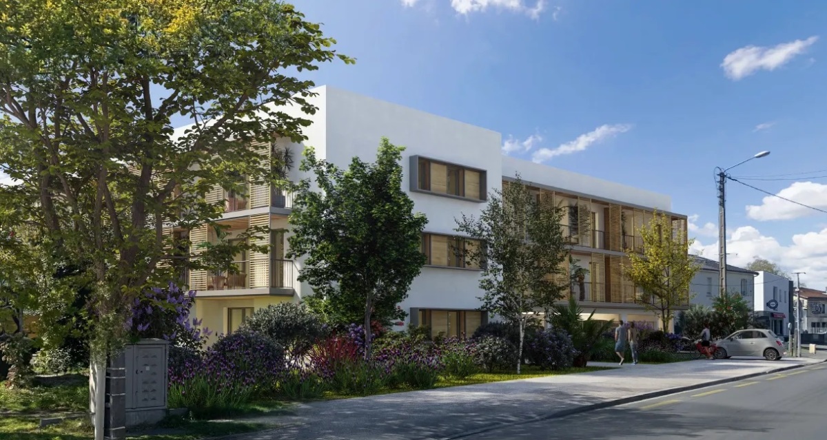 Programme neuf Domaine Capeyron : Appartements neufs à Mérignac référence 7448, aperçu n°0