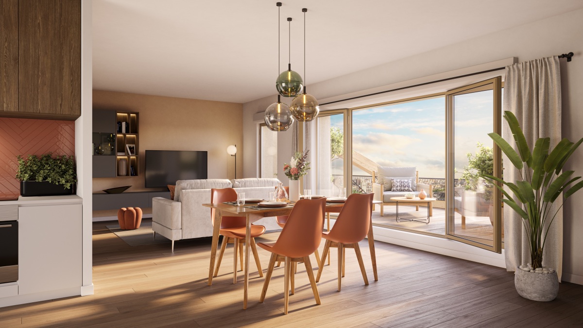 Programme neuf Estantat : Appartements neufs à Bastide référence 7440, aperçu n°1