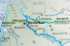 carte d'une partie de la Gironde autour de Bordeaux métropole