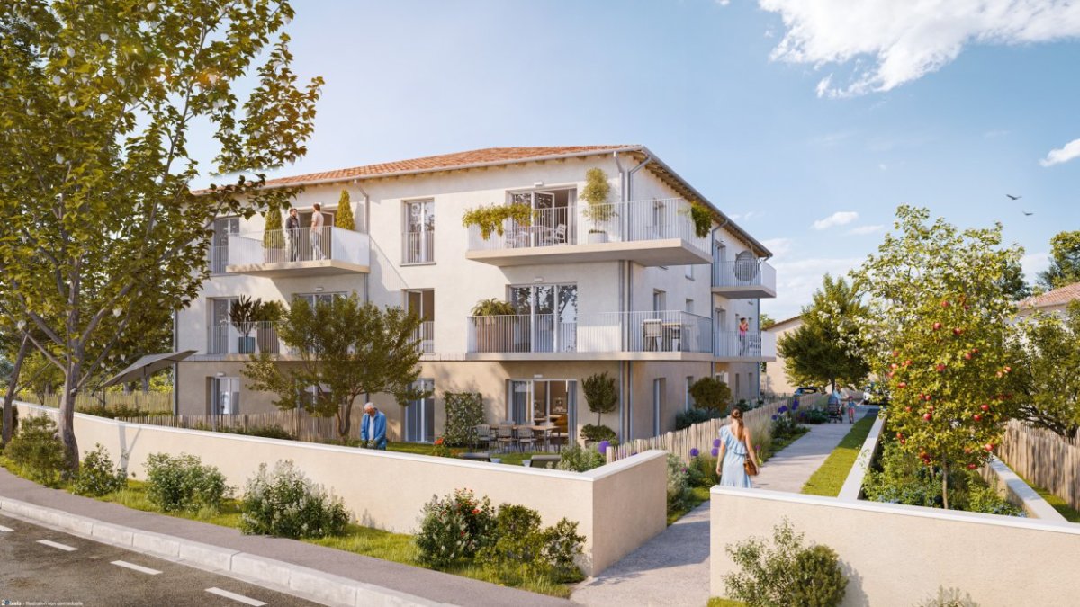 Programme neuf Domaine de Blanca : Appartements neufs à Blanquefort référence 7454, aperçu n°0