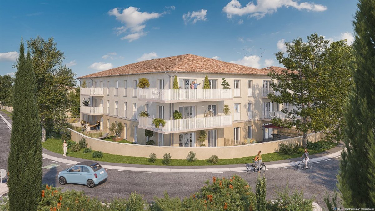 Programme neuf Domaine de Blanca : Appartements neufs à Blanquefort référence 7454, aperçu n°2