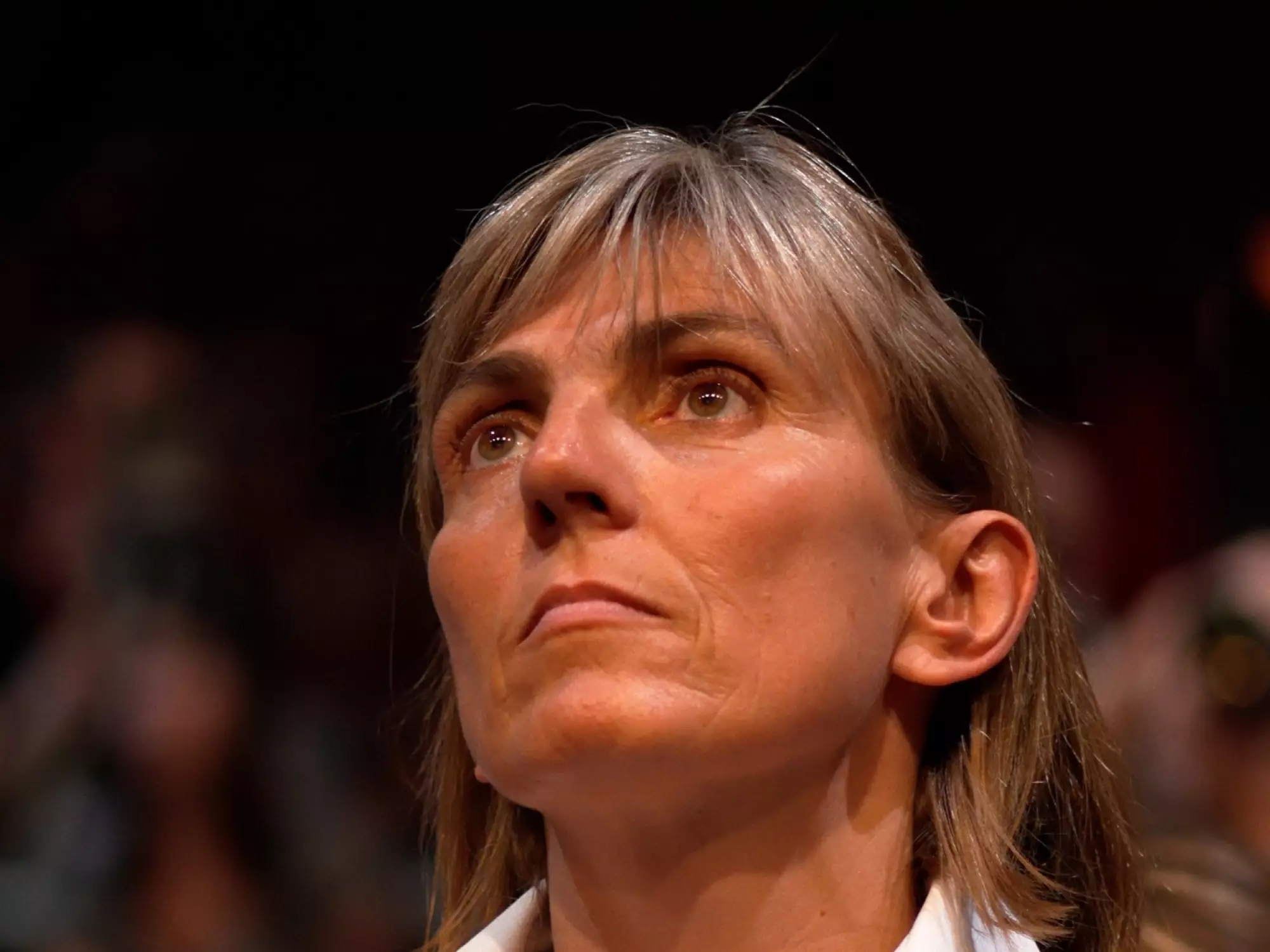 Valérie Létard à un rallye pour François Bayrou