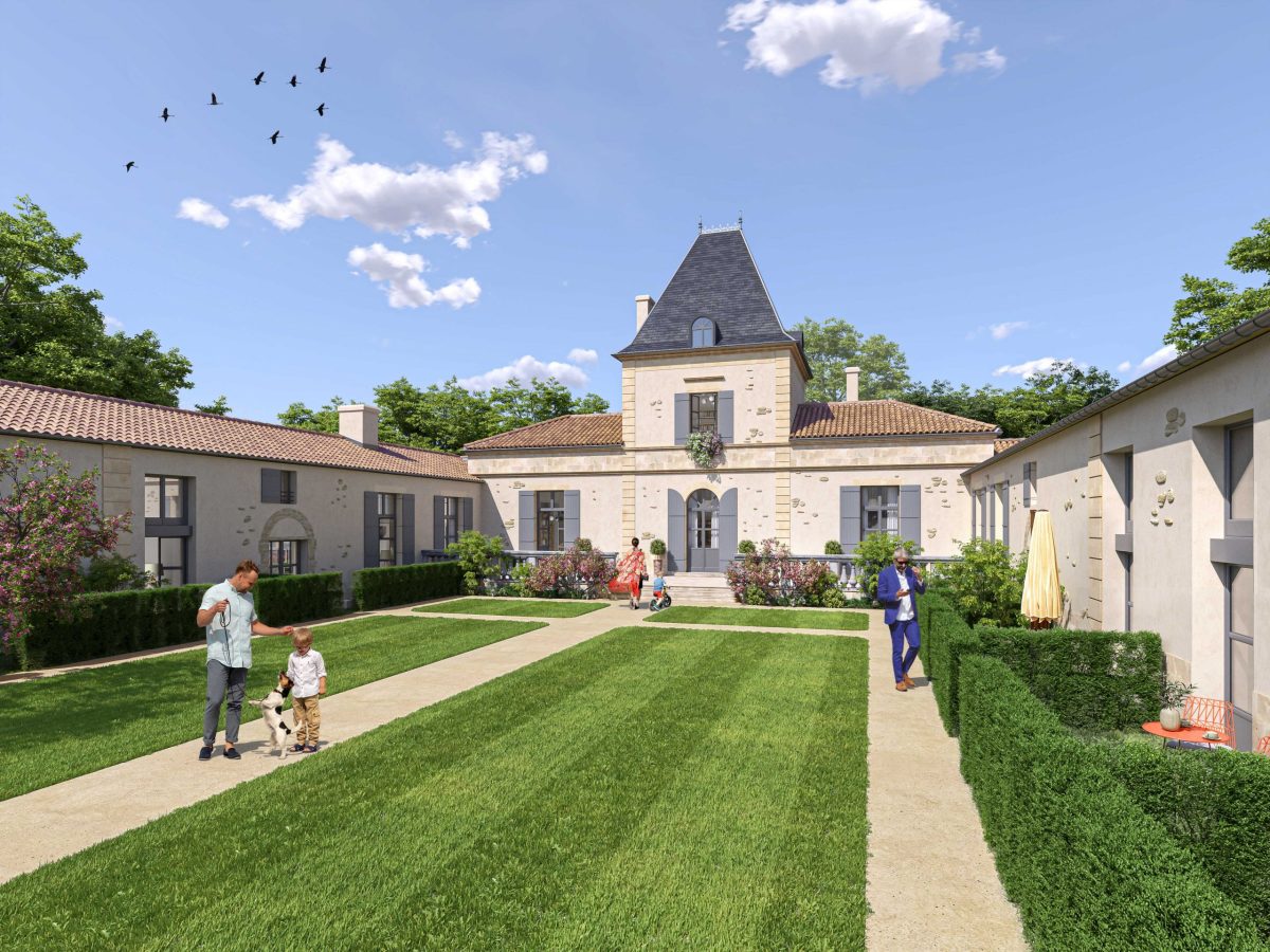 Programme neuf Château Bon Air : Appartements neufs à Mérignac référence 7464, aperçu n°0