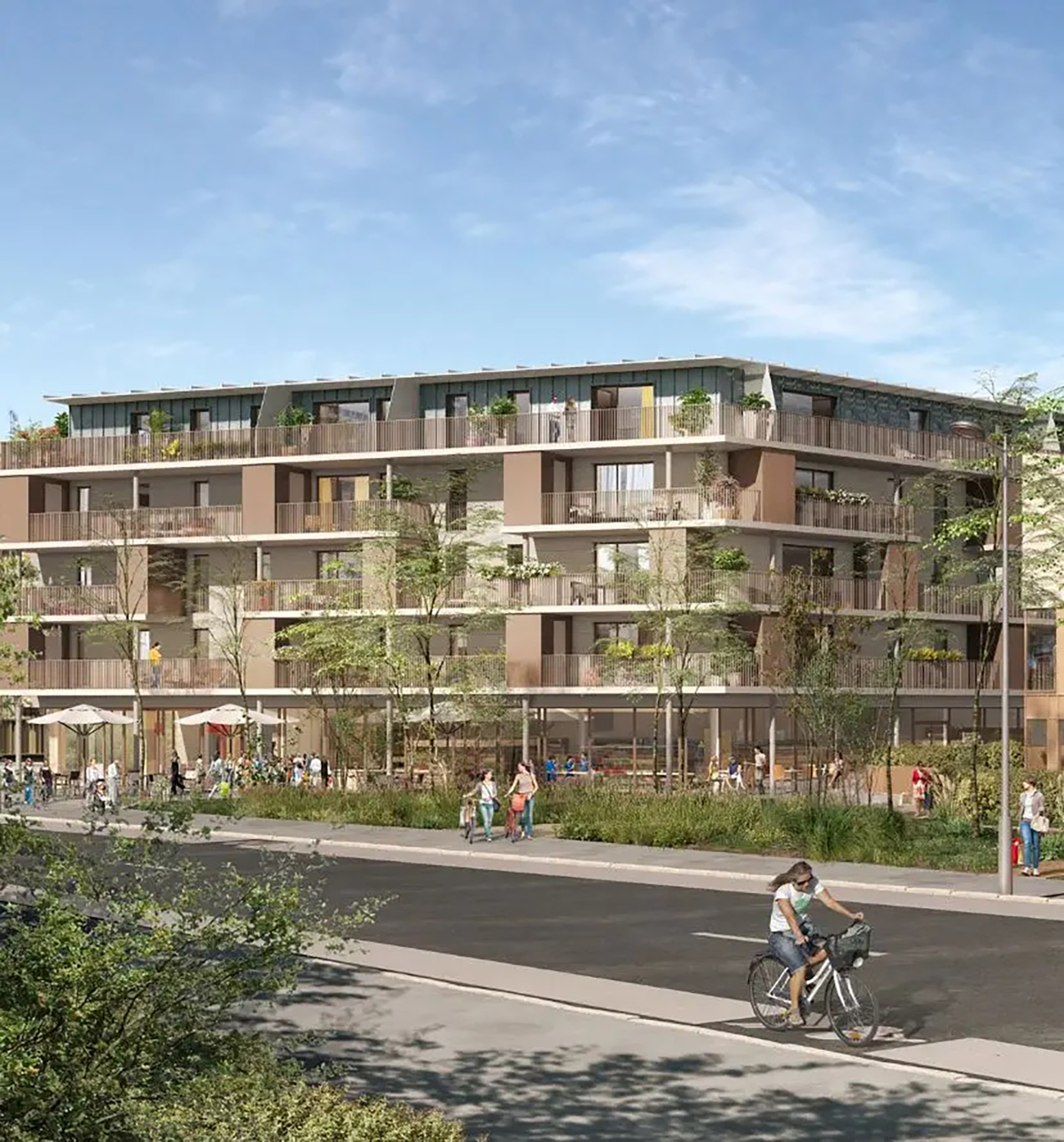 Programme neuf Square de la Marne : Appartements neufs à Mérignac référence 7486, aperçu n°6