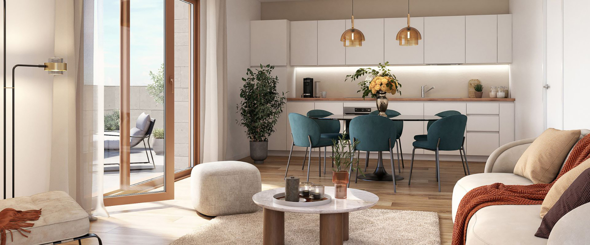Programme neuf Square de la Marne : Appartements neufs à Mérignac référence 7486, aperçu n°1