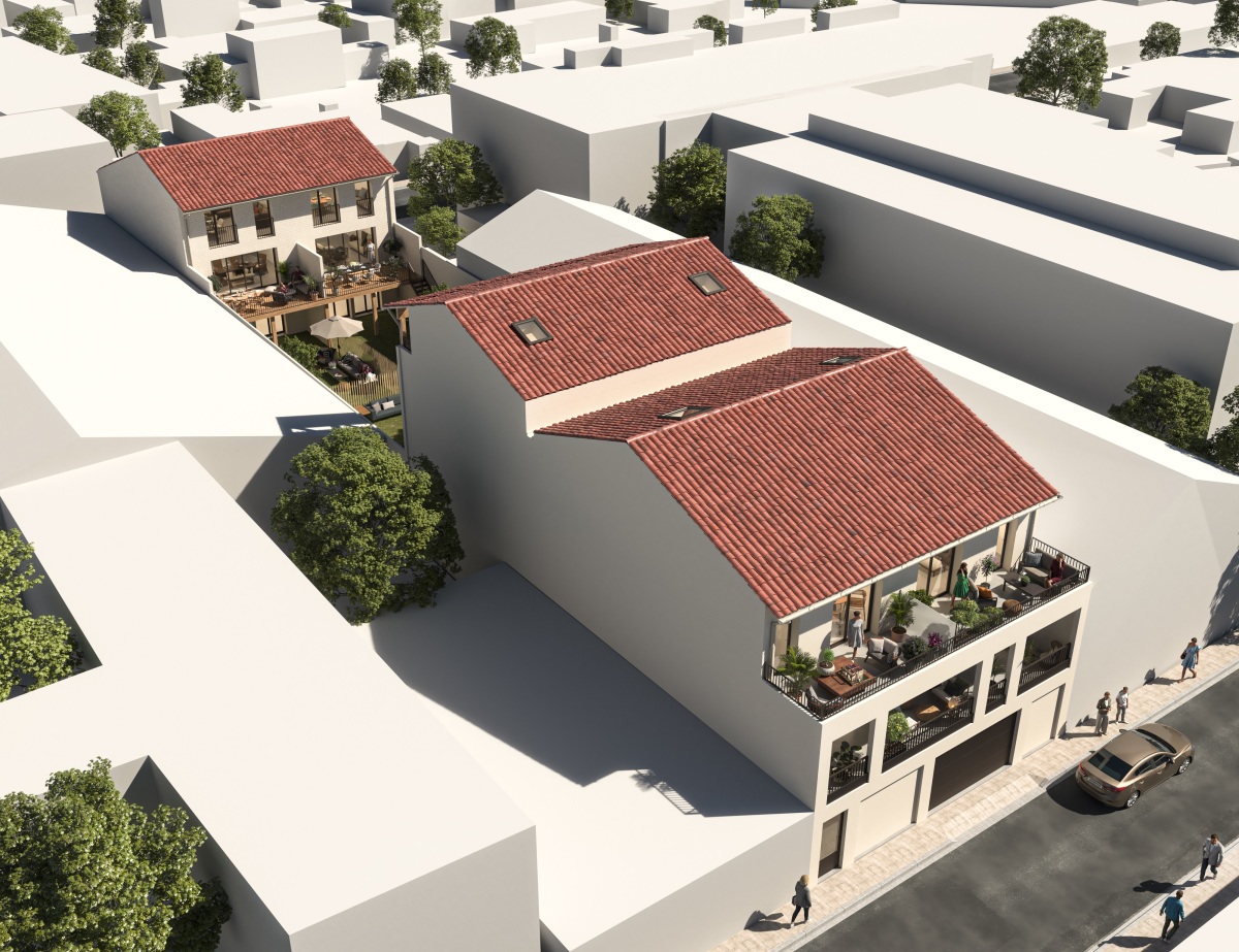 Programme neuf Belle Louvain : Maisons neuves et appartements neufs à Les Chartrons référence 7499, aperçu n°0