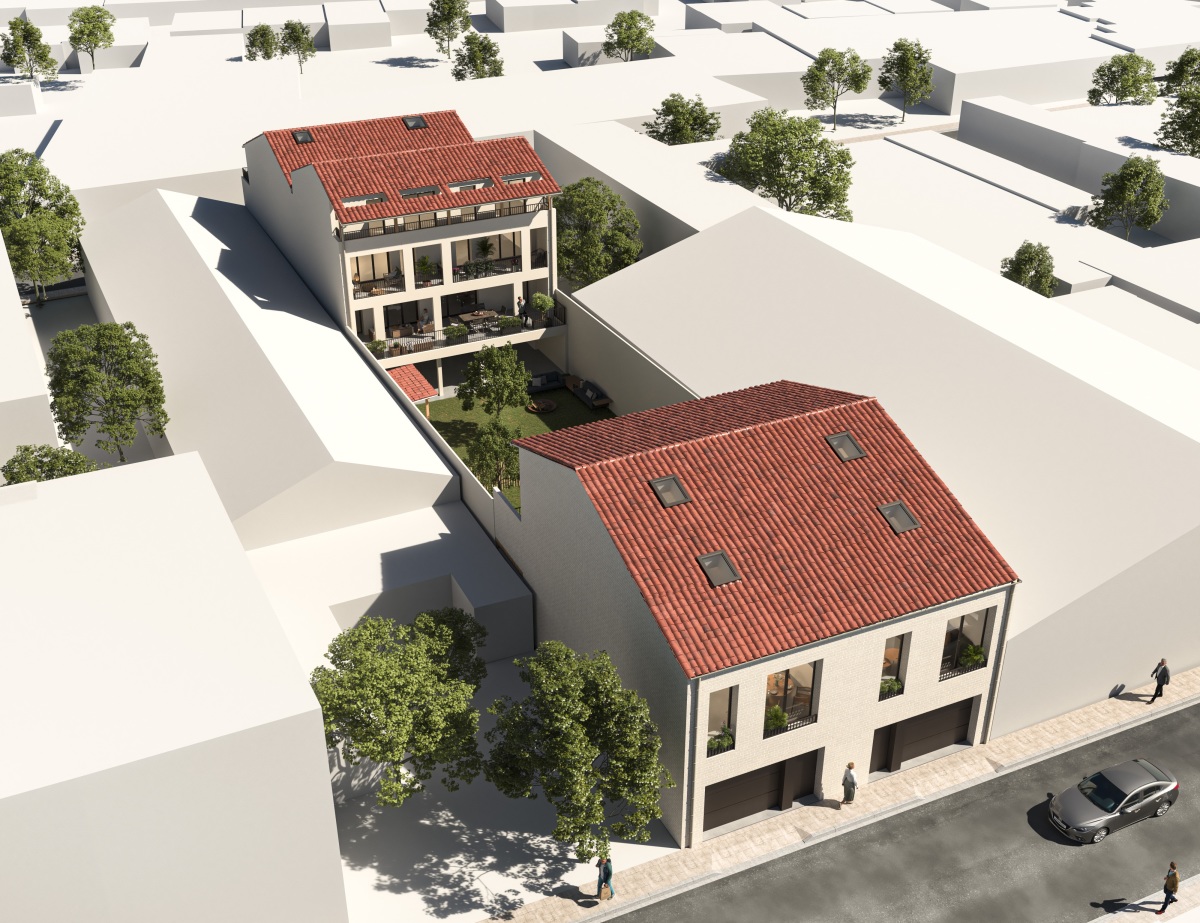 Programme neuf Belle Louvain : Maisons neuves et appartements neufs à Les Chartrons référence 7499, aperçu n°6