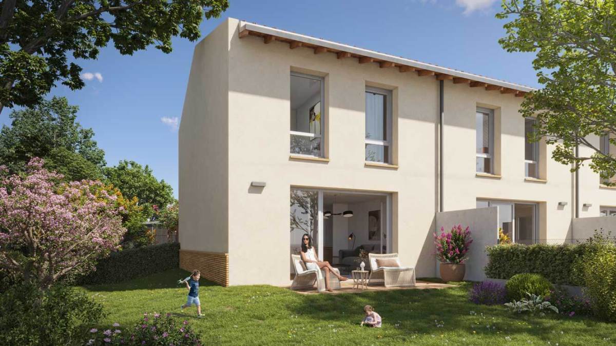 Programme neuf Bois Sauvage : Maisons neuves à Le Taillan-Médoc référence 7509, aperçu n°9