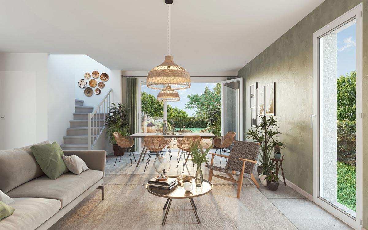 Programme neuf Villas Filao : Maisons neuves à Saint-Médard-en-Jalles référence 7508, aperçu n°1