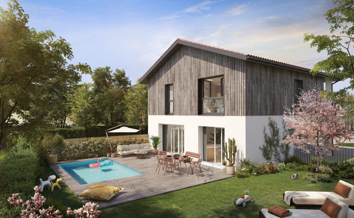 Programme neuf Solen Villas : Maisons neuves à Villenave-d'Ornon référence 7519, aperçu n°0