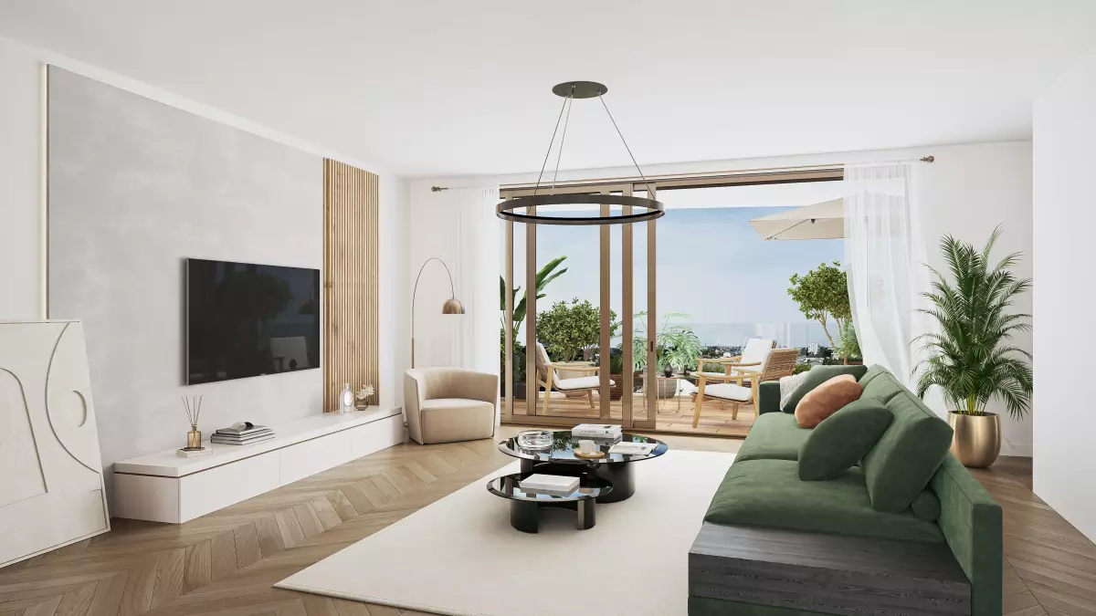Programme neuf High Park : Appartements neufs à Caudéran référence 7520, aperçu n°2
