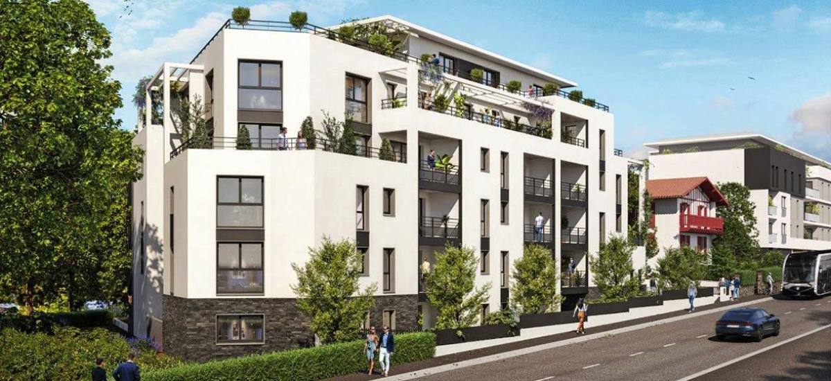 Programme neuf Akoya : Appartements neufs à Bayonne référence 7517, aperçu n°5