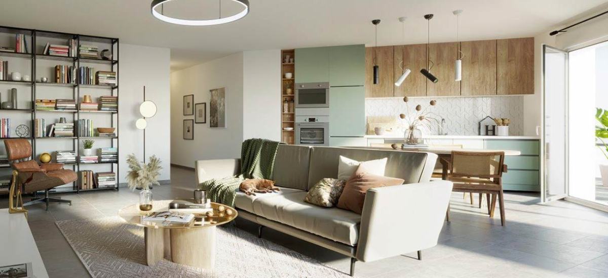 Programme neuf Akoya : Appartements neufs à Bayonne référence 7517, aperçu n°1