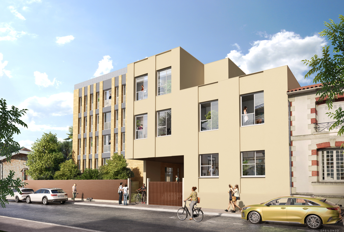 Programme neuf Eureka : Appartements neufs à Caudéran référence 7522, aperçu n°5