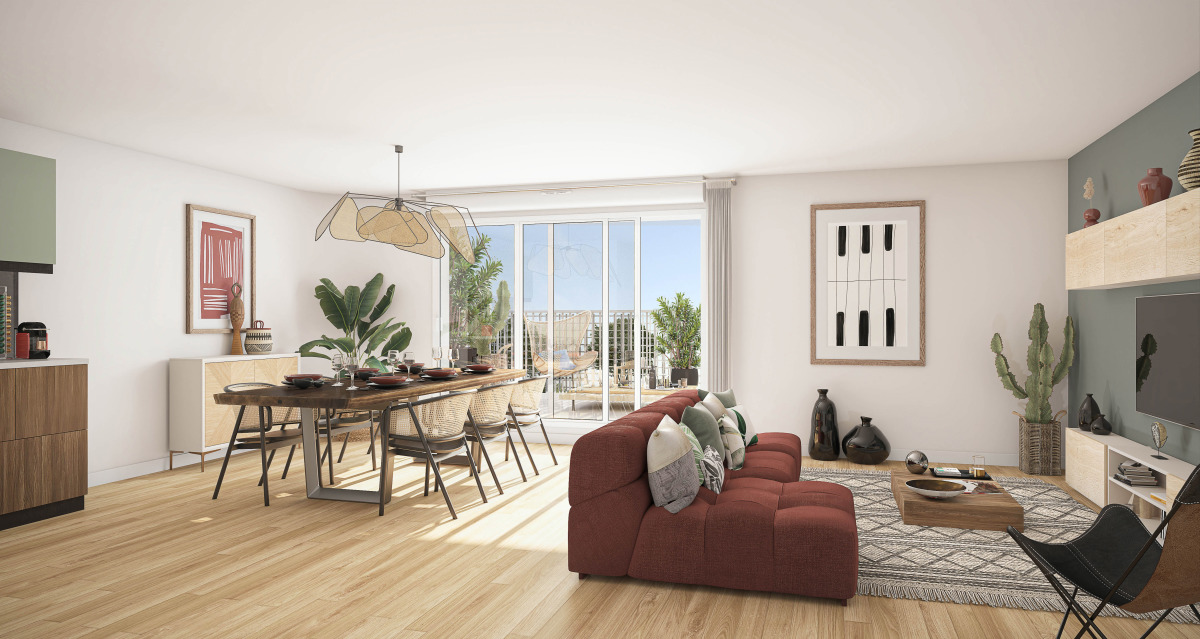 Programme neuf Neo : Appartements neufs à Cenon référence 7228, aperçu n°1