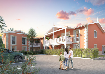 Programme neuf Primerose : Appartements Neufs Gujan-Mestras référence 7534