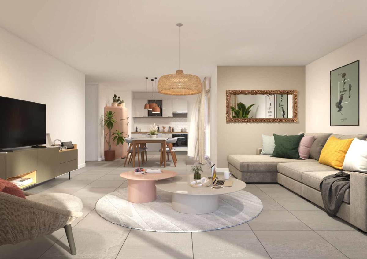 Programme neuf Primerose : Appartements neufs à Gujan-Mestras référence 7534, aperçu n°1