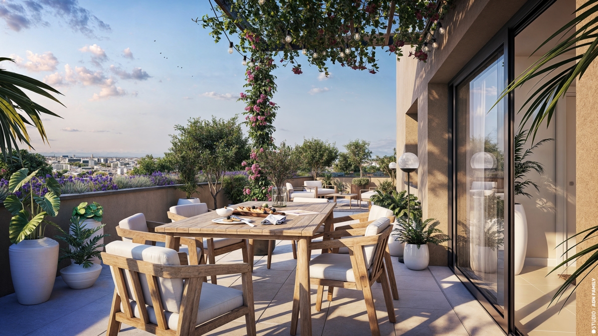 Programme neuf Caldera : Appartements neufs à Caudéran référence 7216, aperçu n°8